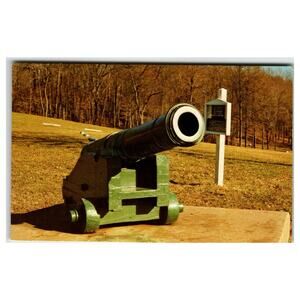 Brandywine Battle Cannon Lafayette Mirro-Krome Postcard H.S. Crocker